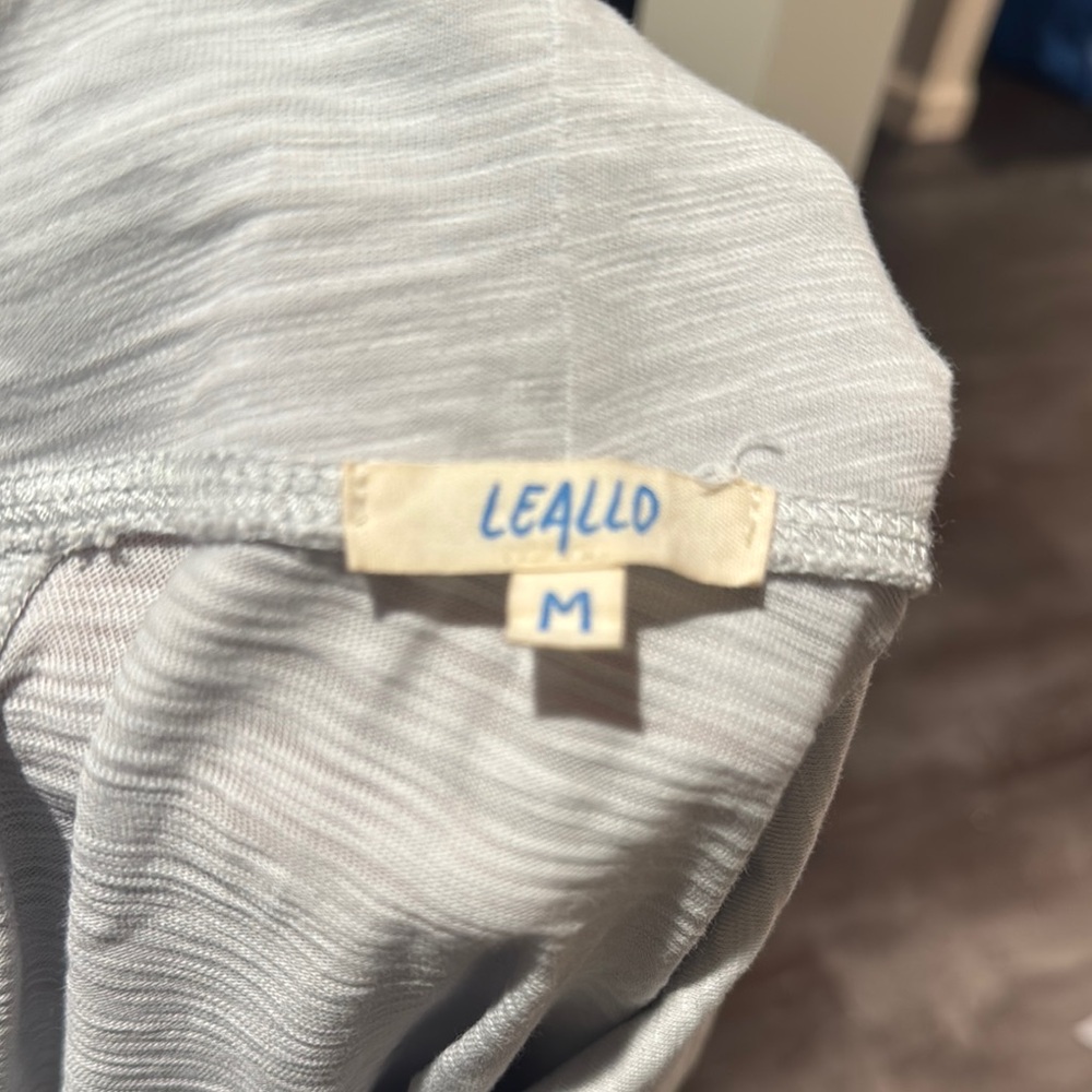 Leallo Cottok zip up top